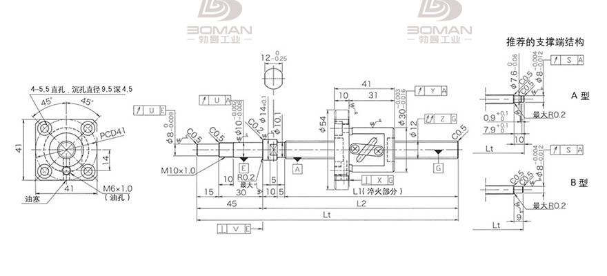KURODA GP1204DS-AAPR-0300B-C3S 黑田丝杆3d软件